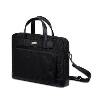Özel logo Siyah Laptop Messenger Çantası Omuz Kemeriyle Çanta