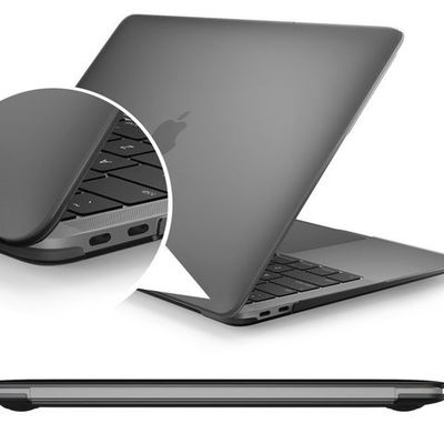 Dondurulmuş Macbook Hardshell Kasa Şeffaf Esnek Ultra İnce