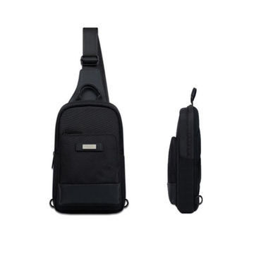 10' Unisex Sling Bag Günlük Çantası Siyah Gri Renkli Mesajcı