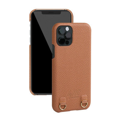 Deri PC malzemesi çıkarılabilir kayışlı koruyucu iPhone kılıfı